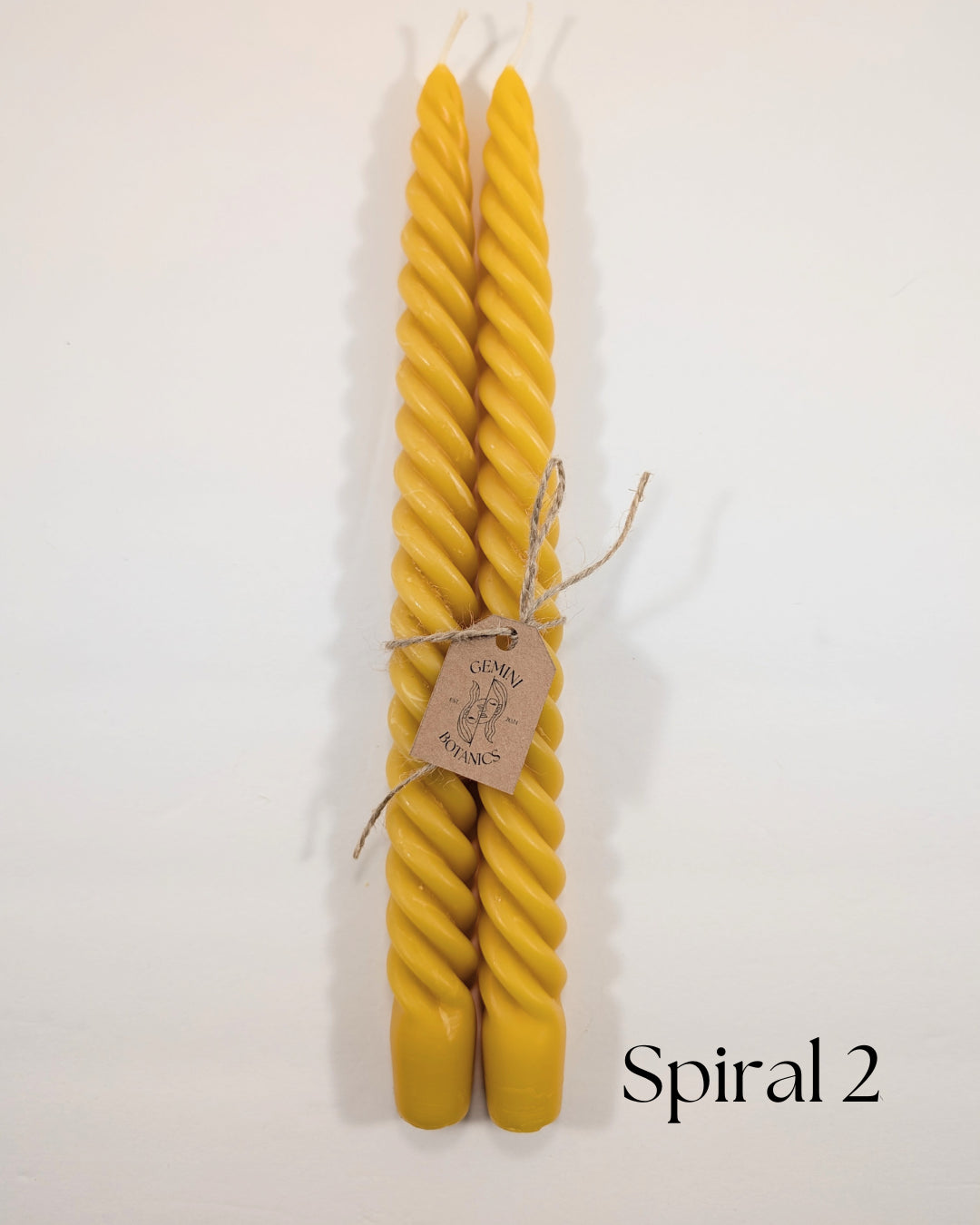 GM Spiral taper candle set (spiral #2)