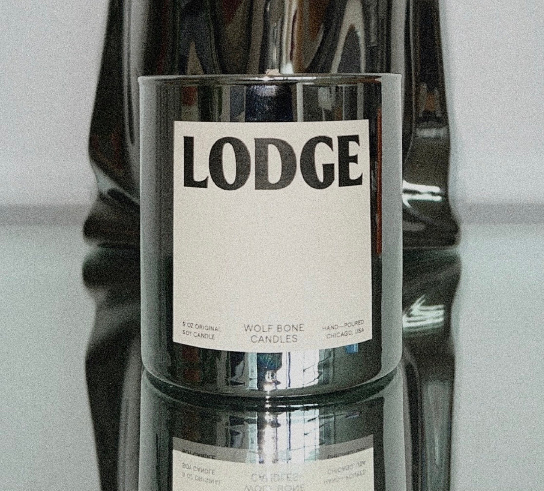 Wolf Bone Candle: Lodge