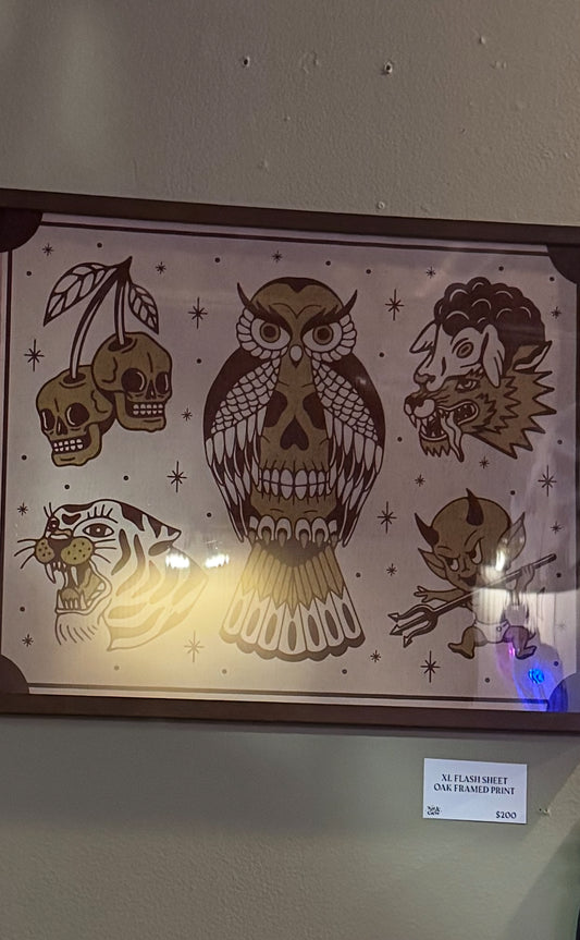 XL Flash Sheet Print #1