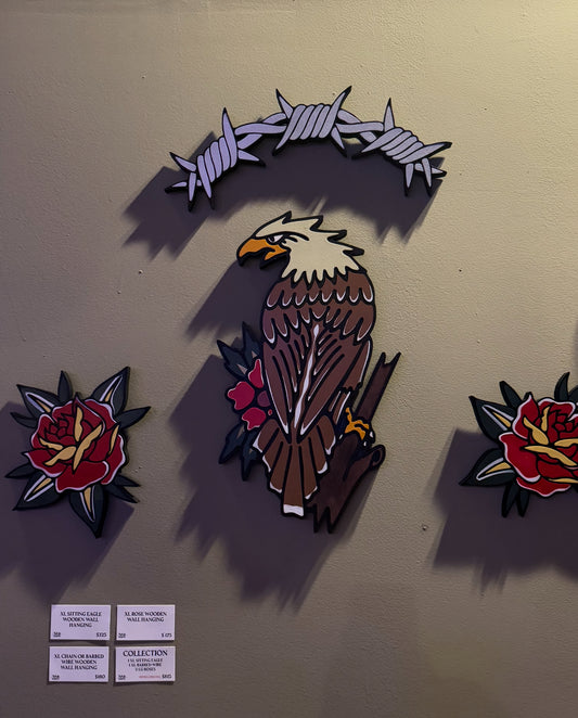 Collection - Eagle, Roses, Barbed Wire