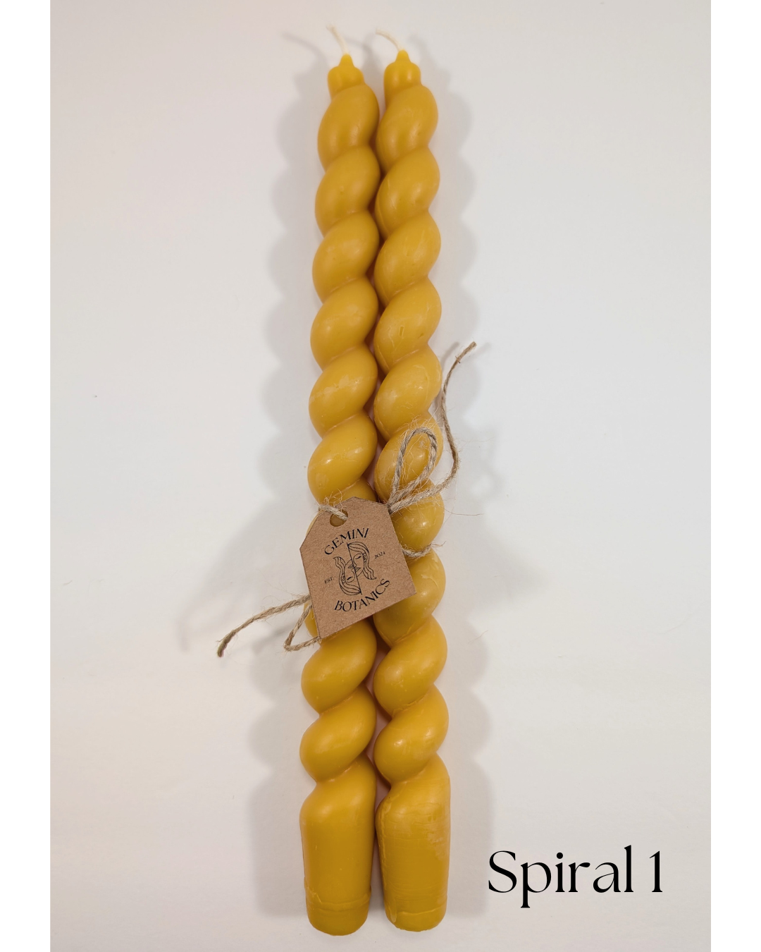 GM Spiral taper candle set (spiral #1)