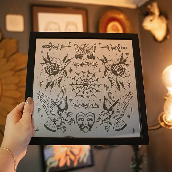 Flash Sheet Etched Mirror