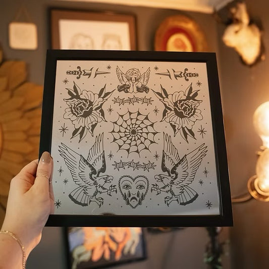 Flash Sheet Etched Mirror